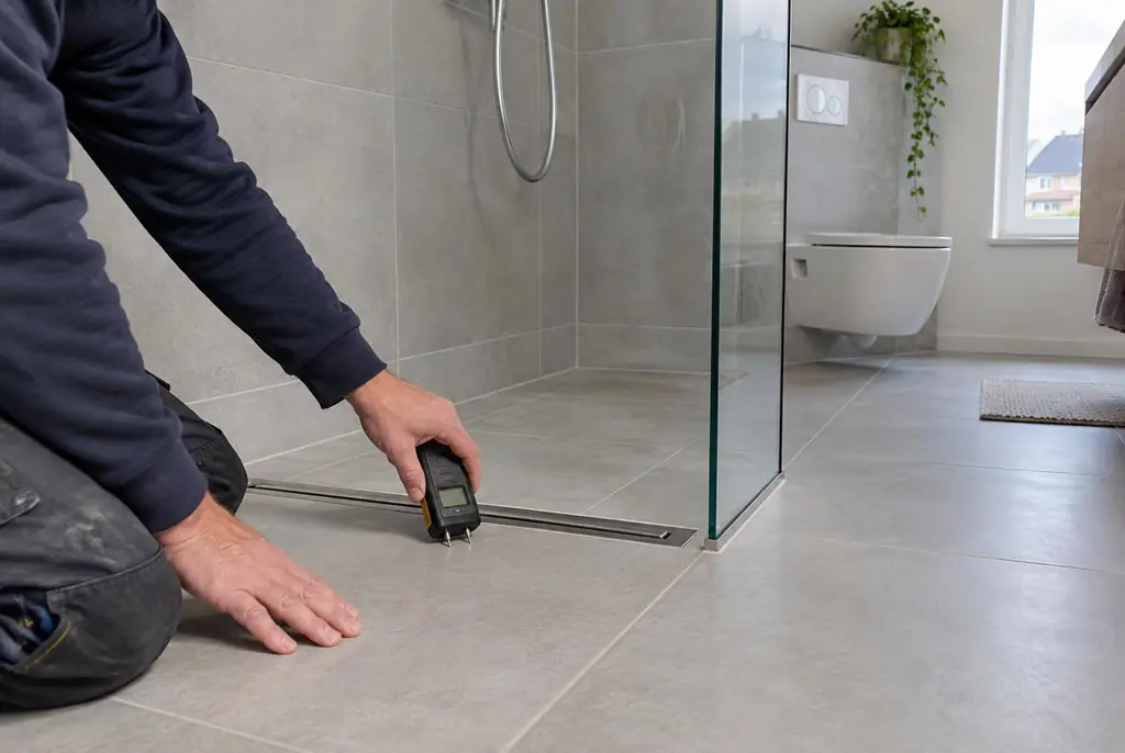 Lekdetectie Velp – badkamer in een nieuwbouwwoning