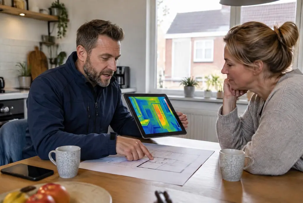 Lekdetectie Velp – bevindingen bespreken aan de keukentafel