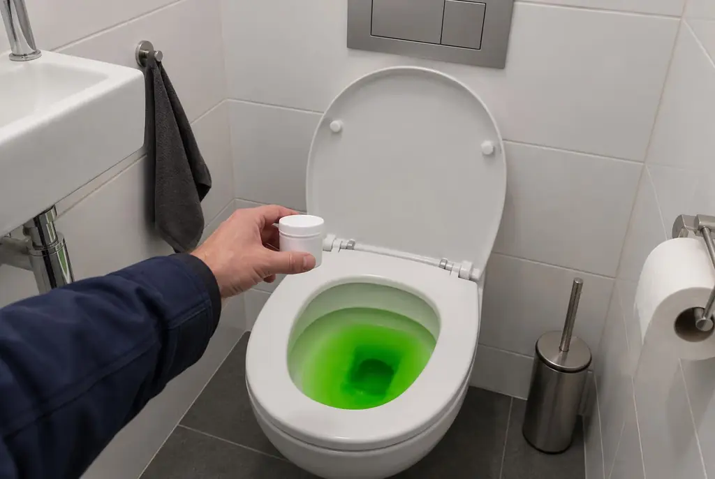 Lekdetectie Velp – kleurstoftest bij een lekkend toilet
